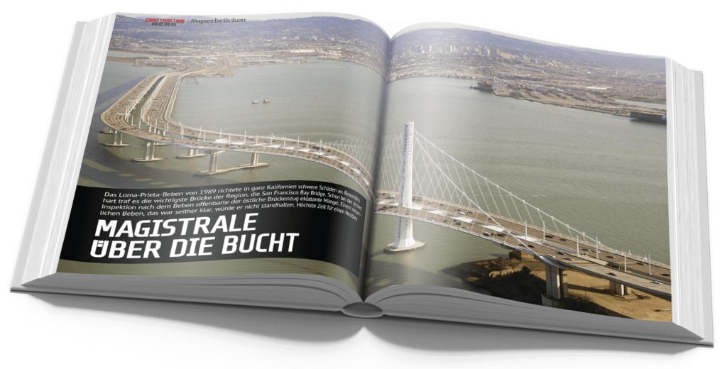 Genial konstruiert: SUPERBRÜCKEN - Die Geschichte des Brückenbaus der letzten 25 Jahre aufgeschlagen